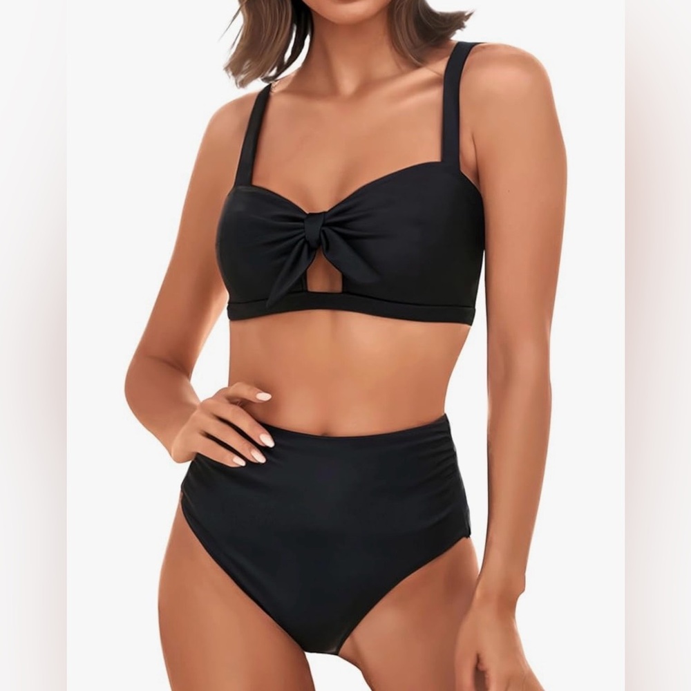 Elegant Black Women's Bikini Set